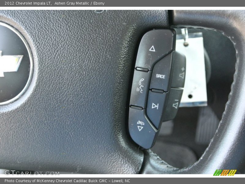 Ashen Gray Metallic / Ebony 2012 Chevrolet Impala LT