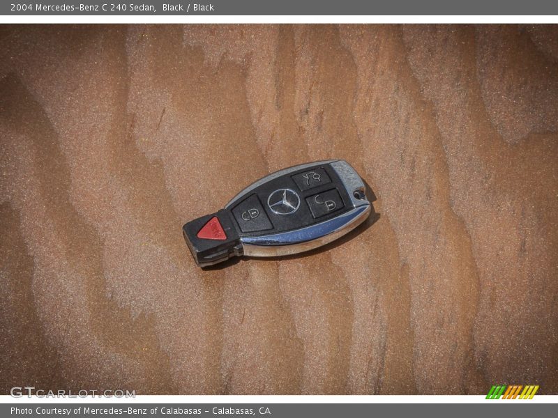 Black / Black 2004 Mercedes-Benz C 240 Sedan
