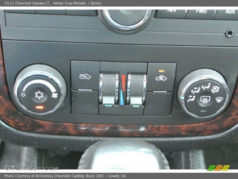 Ashen Gray Metallic / Ebony 2012 Chevrolet Impala LT