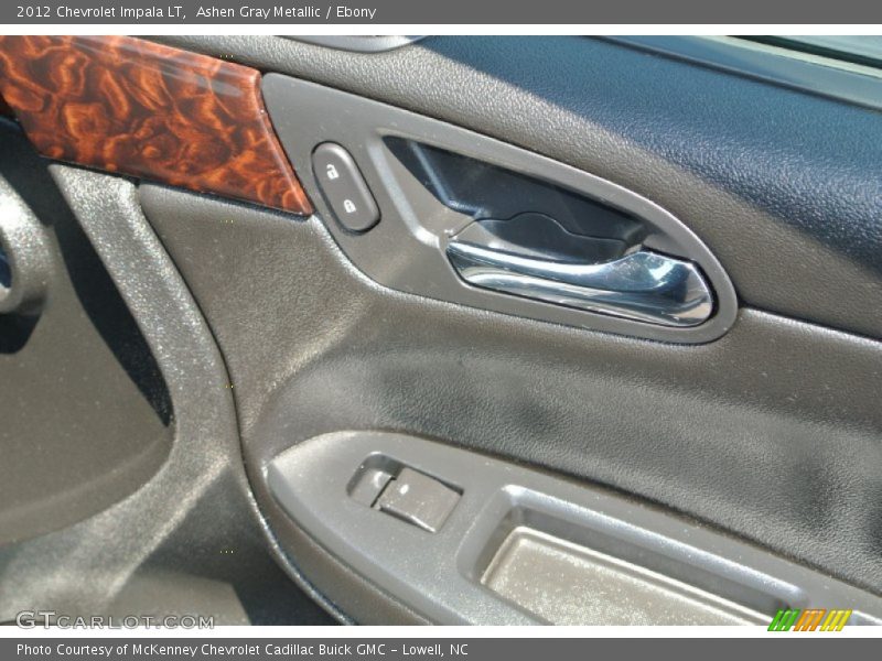 Ashen Gray Metallic / Ebony 2012 Chevrolet Impala LT