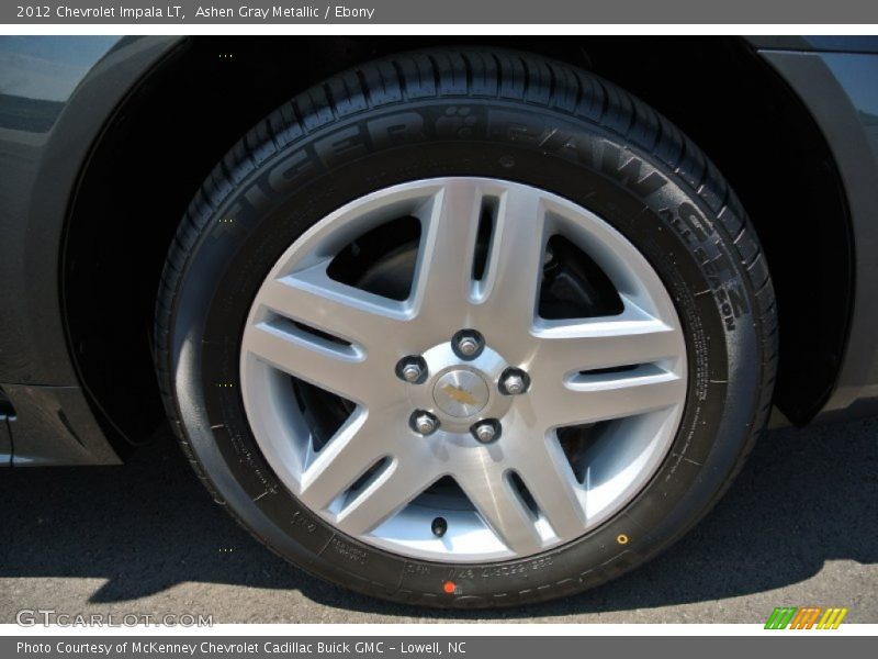Ashen Gray Metallic / Ebony 2012 Chevrolet Impala LT