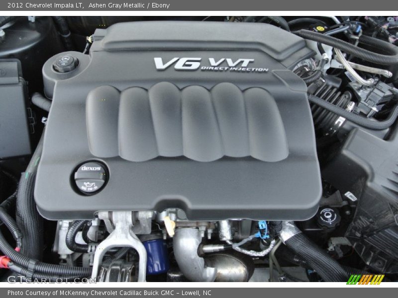 Ashen Gray Metallic / Ebony 2012 Chevrolet Impala LT