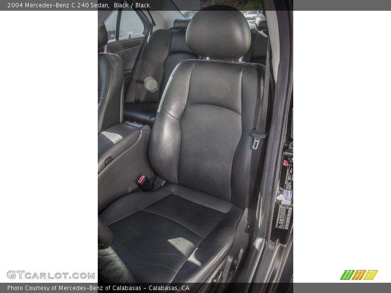 Black / Black 2004 Mercedes-Benz C 240 Sedan