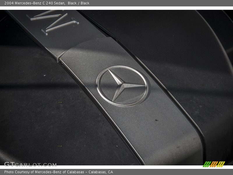 Black / Black 2004 Mercedes-Benz C 240 Sedan