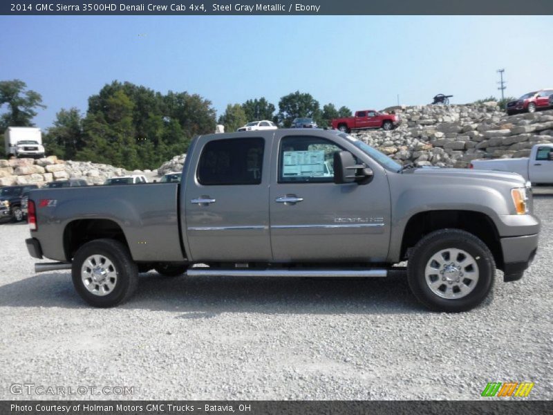  2014 Sierra 3500HD Denali Crew Cab 4x4 Steel Gray Metallic