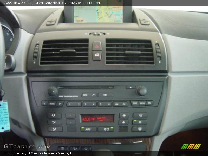 Silver Gray Metallic / Gray Montana Leather 2005 BMW X3 3.0i