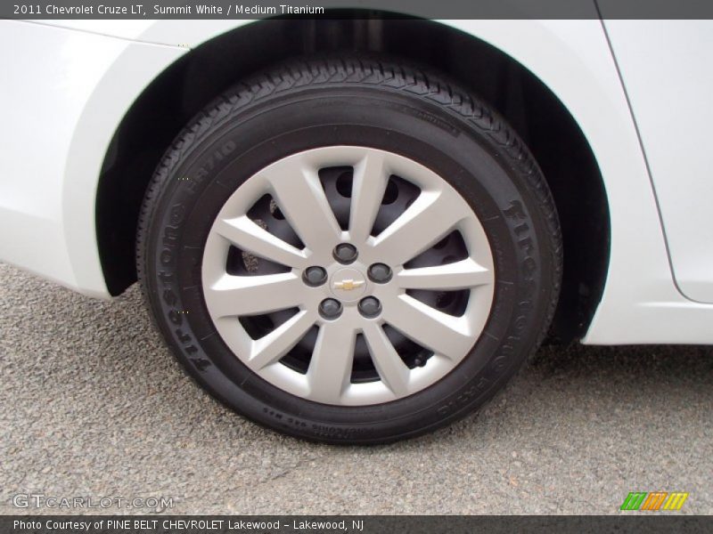 Summit White / Medium Titanium 2011 Chevrolet Cruze LT