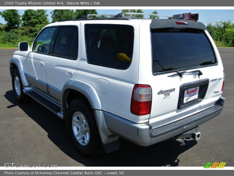 Natural White / Oak 2000 Toyota 4Runner Limited 4x4