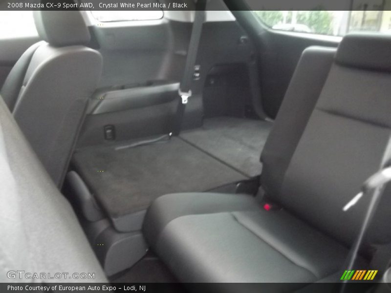 Crystal White Pearl Mica / Black 2008 Mazda CX-9 Sport AWD