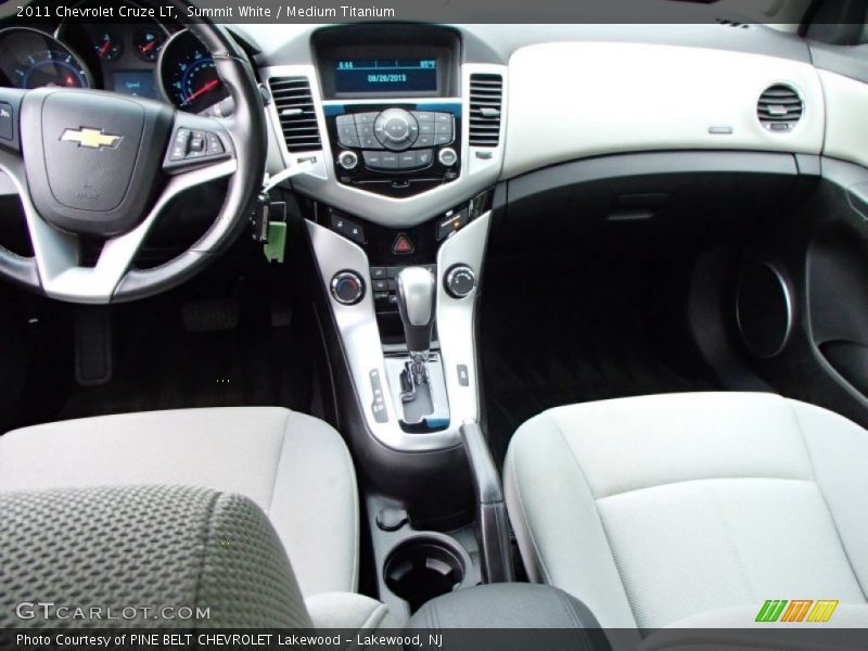 Summit White / Medium Titanium 2011 Chevrolet Cruze LT