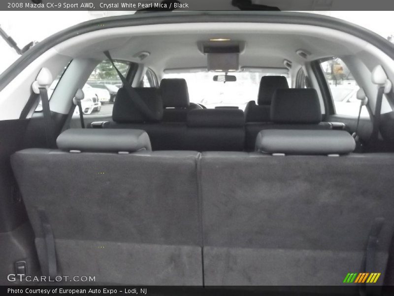 Crystal White Pearl Mica / Black 2008 Mazda CX-9 Sport AWD