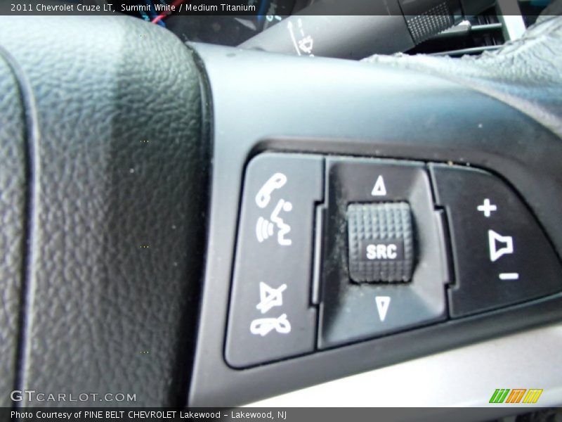 Summit White / Medium Titanium 2011 Chevrolet Cruze LT