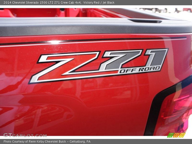 Victory Red / Jet Black 2014 Chevrolet Silverado 1500 LTZ Z71 Crew Cab 4x4