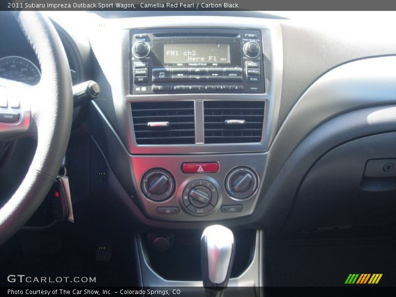 Camellia Red Pearl / Carbon Black 2011 Subaru Impreza Outback Sport Wagon