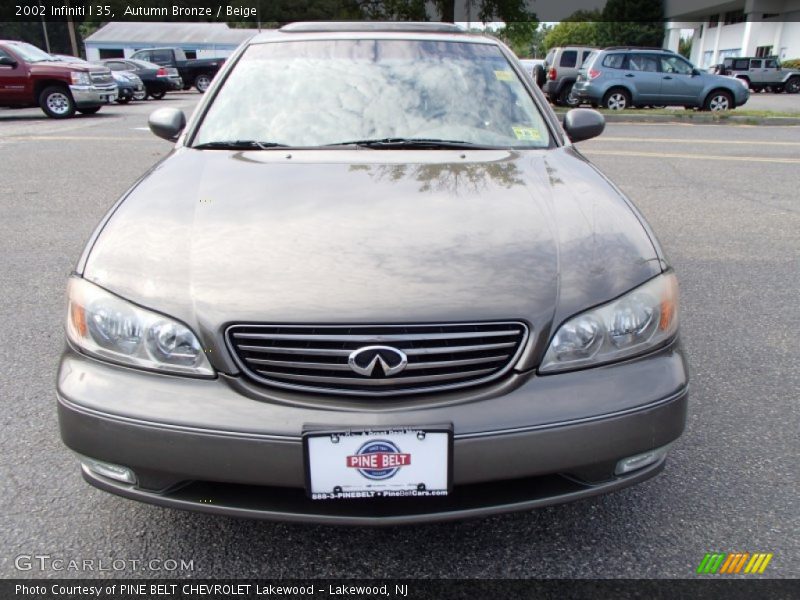 Autumn Bronze / Beige 2002 Infiniti I 35