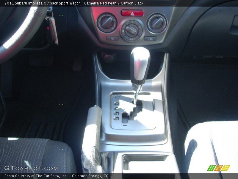 Camellia Red Pearl / Carbon Black 2011 Subaru Impreza Outback Sport Wagon