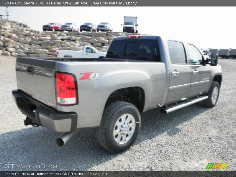  2014 Sierra 3500HD Denali Crew Cab 4x4 Steel Gray Metallic