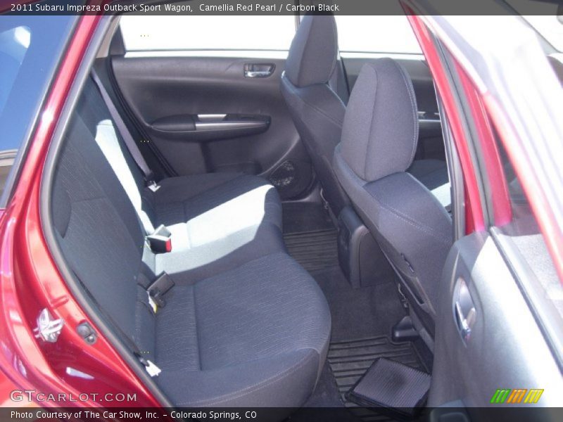 Camellia Red Pearl / Carbon Black 2011 Subaru Impreza Outback Sport Wagon