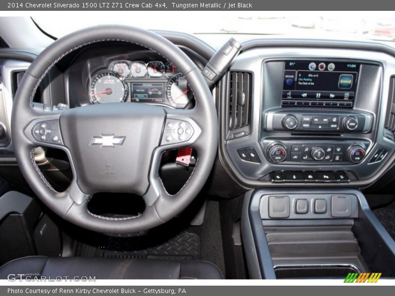 Tungsten Metallic / Jet Black 2014 Chevrolet Silverado 1500 LTZ Z71 Crew Cab 4x4