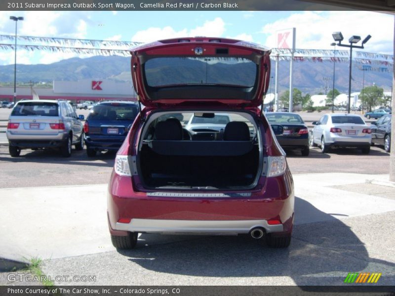 Camellia Red Pearl / Carbon Black 2011 Subaru Impreza Outback Sport Wagon