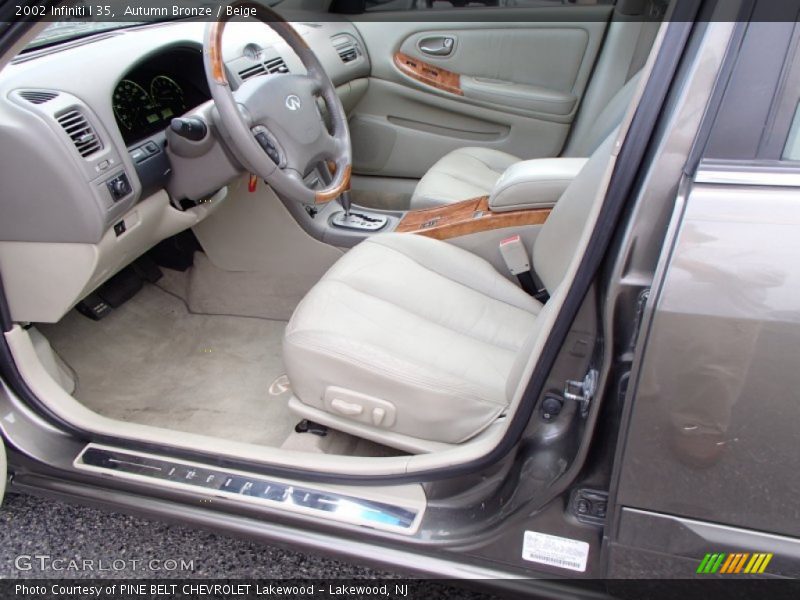 Autumn Bronze / Beige 2002 Infiniti I 35