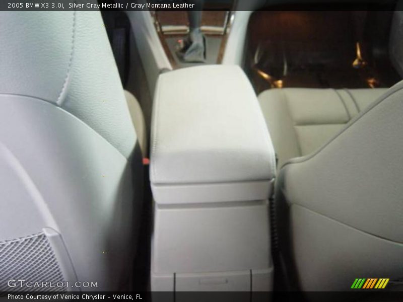 Silver Gray Metallic / Gray Montana Leather 2005 BMW X3 3.0i