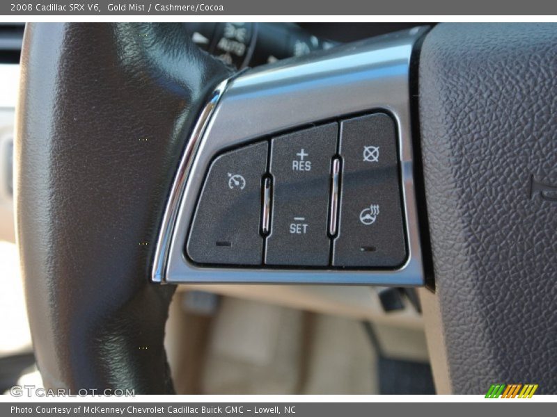 Gold Mist / Cashmere/Cocoa 2008 Cadillac SRX V6