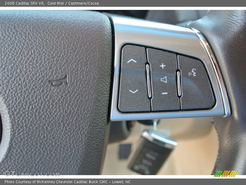 Gold Mist / Cashmere/Cocoa 2008 Cadillac SRX V6