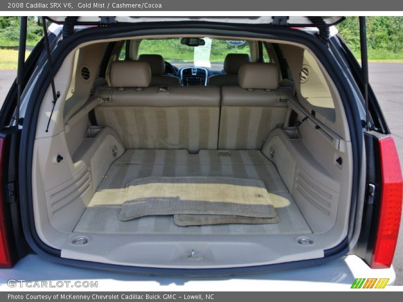 Gold Mist / Cashmere/Cocoa 2008 Cadillac SRX V6