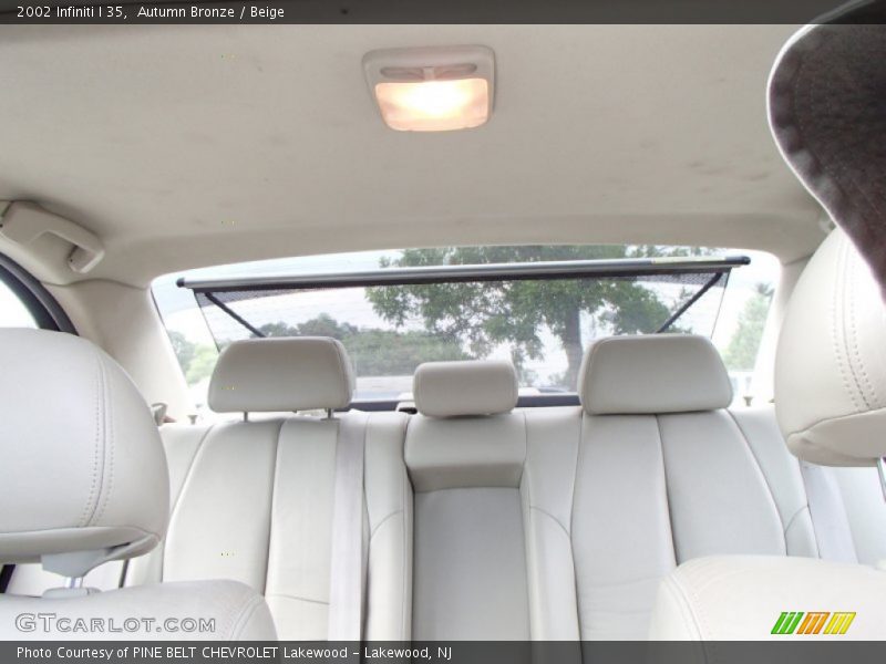 Autumn Bronze / Beige 2002 Infiniti I 35