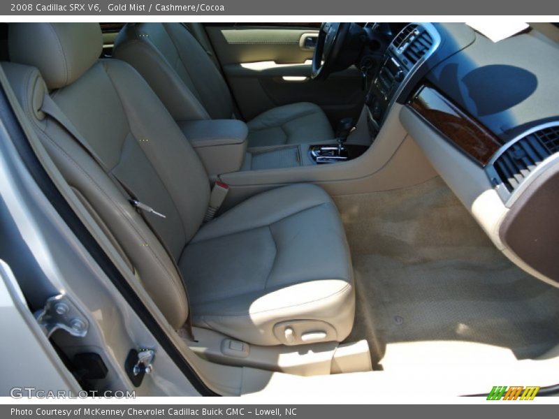 Gold Mist / Cashmere/Cocoa 2008 Cadillac SRX V6