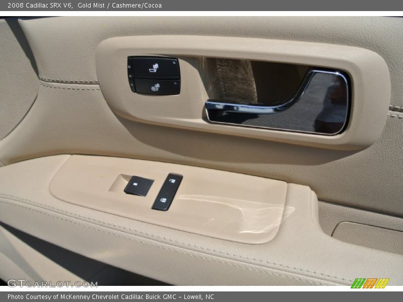 Gold Mist / Cashmere/Cocoa 2008 Cadillac SRX V6