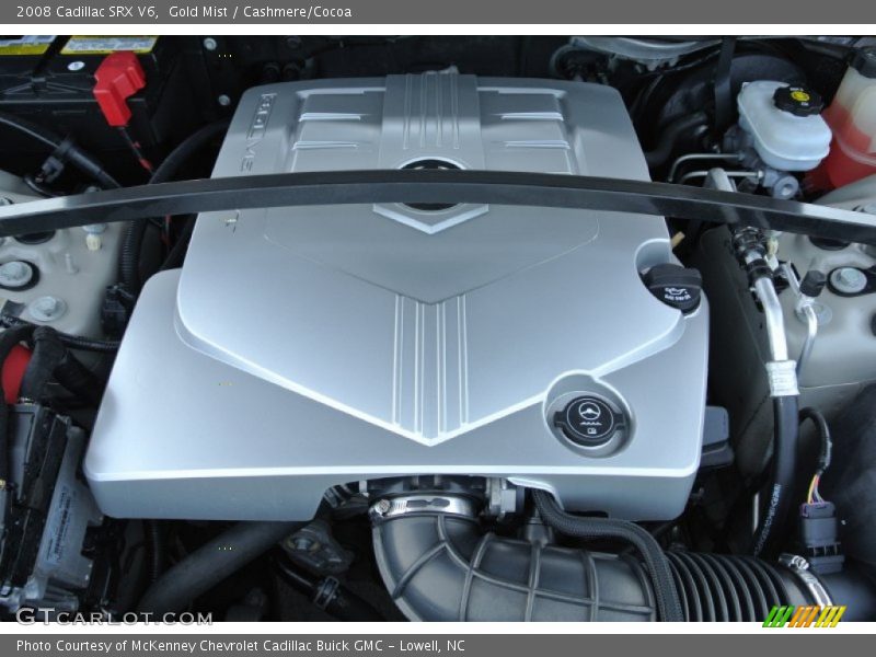 Gold Mist / Cashmere/Cocoa 2008 Cadillac SRX V6