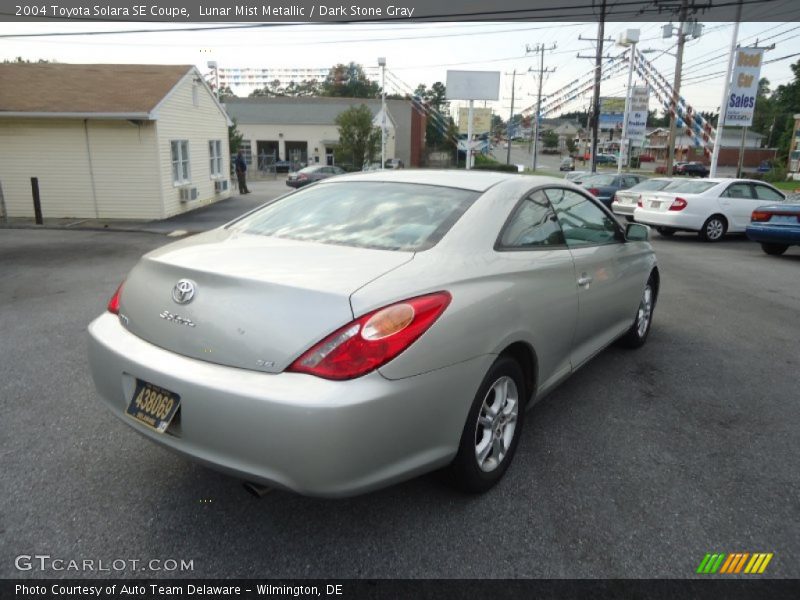 Lunar Mist Metallic / Dark Stone Gray 2004 Toyota Solara SE Coupe