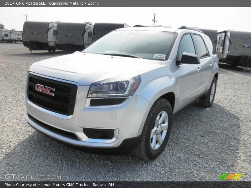 Quicksilver Metallic / Ebony 2014 GMC Acadia SLE