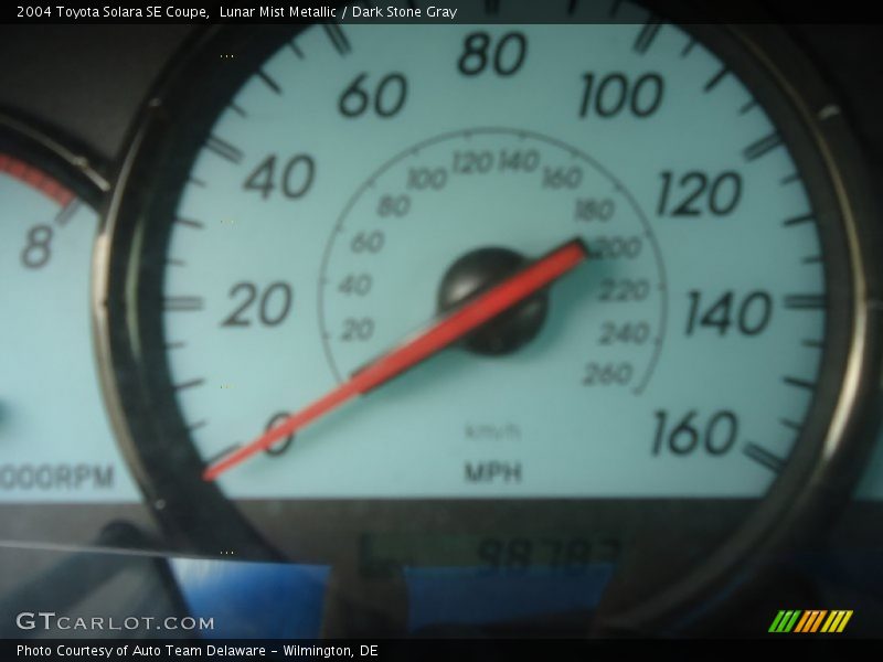 Lunar Mist Metallic / Dark Stone Gray 2004 Toyota Solara SE Coupe