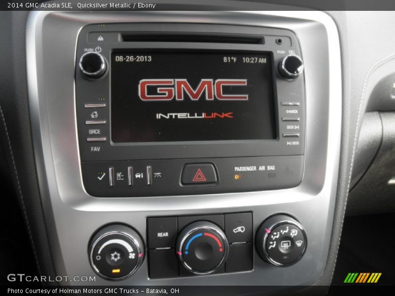 Quicksilver Metallic / Ebony 2014 GMC Acadia SLE