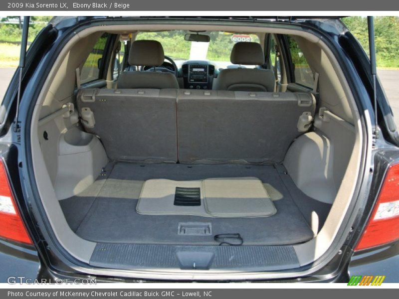 Ebony Black / Beige 2009 Kia Sorento LX