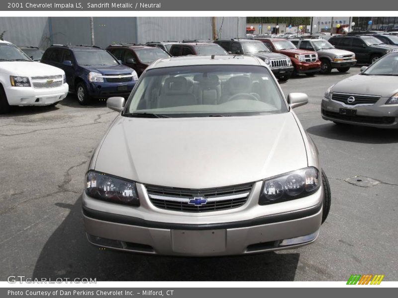 Sandrift Metallic / Neutral 2001 Chevrolet Impala LS