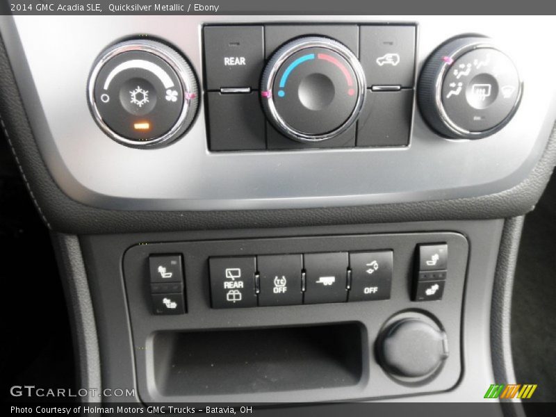 Quicksilver Metallic / Ebony 2014 GMC Acadia SLE