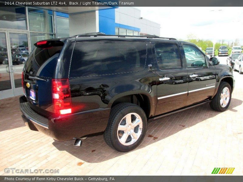 Black / Light Titanium/Dark Titanium 2014 Chevrolet Suburban LTZ 4x4
