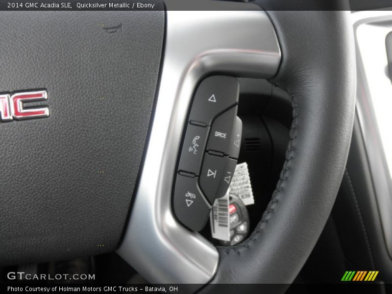 Quicksilver Metallic / Ebony 2014 GMC Acadia SLE
