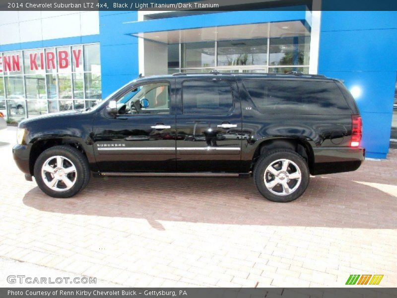 Black / Light Titanium/Dark Titanium 2014 Chevrolet Suburban LTZ 4x4