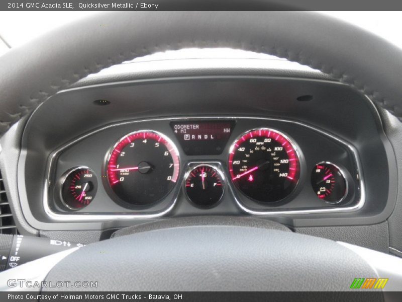 Quicksilver Metallic / Ebony 2014 GMC Acadia SLE