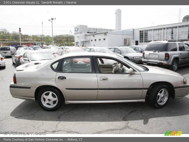 Sandrift Metallic / Neutral 2001 Chevrolet Impala LS