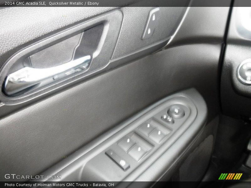 Quicksilver Metallic / Ebony 2014 GMC Acadia SLE