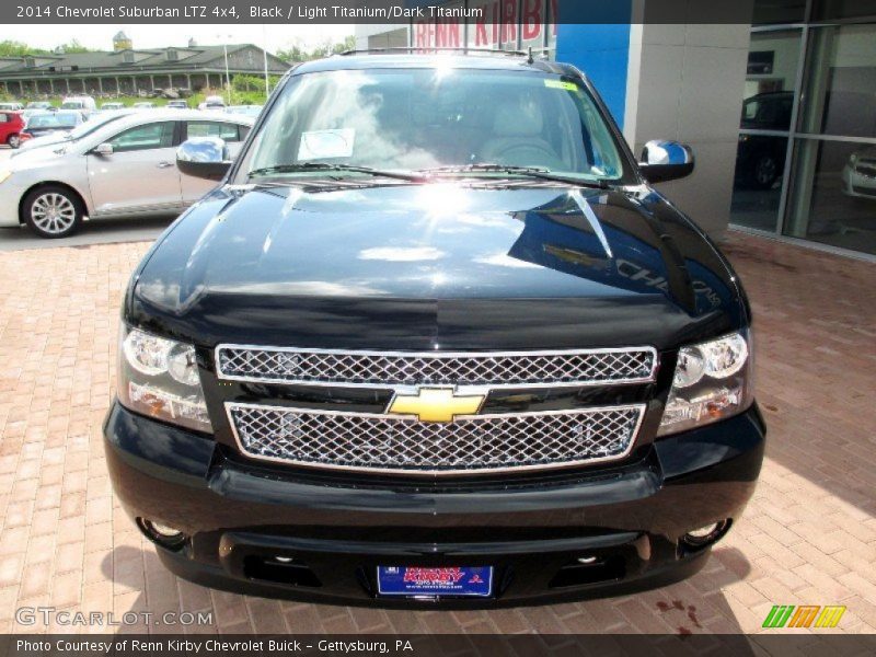 Black / Light Titanium/Dark Titanium 2014 Chevrolet Suburban LTZ 4x4