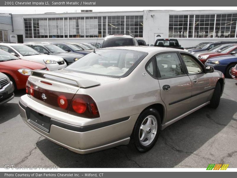 Sandrift Metallic / Neutral 2001 Chevrolet Impala LS
