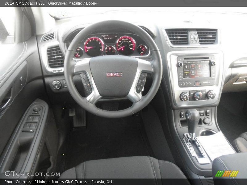 Quicksilver Metallic / Ebony 2014 GMC Acadia SLE