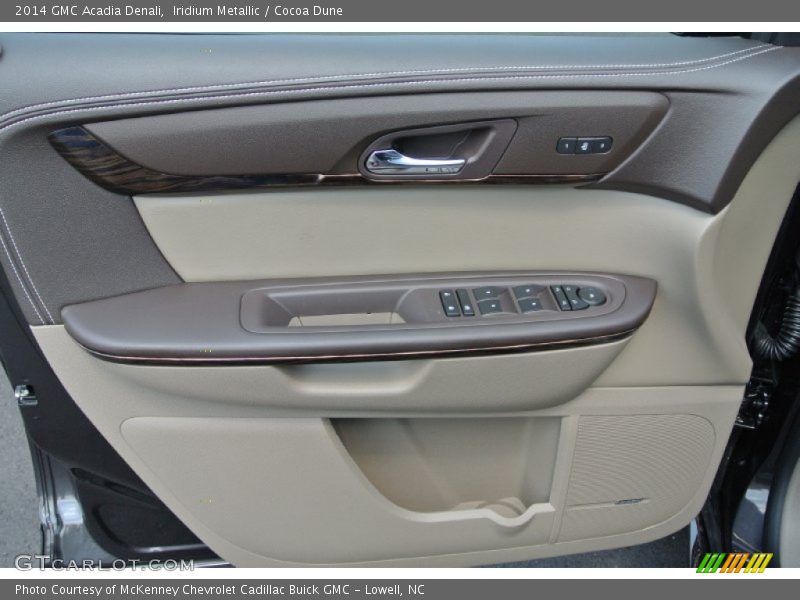 Iridium Metallic / Cocoa Dune 2014 GMC Acadia Denali